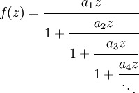 Chain Fraction